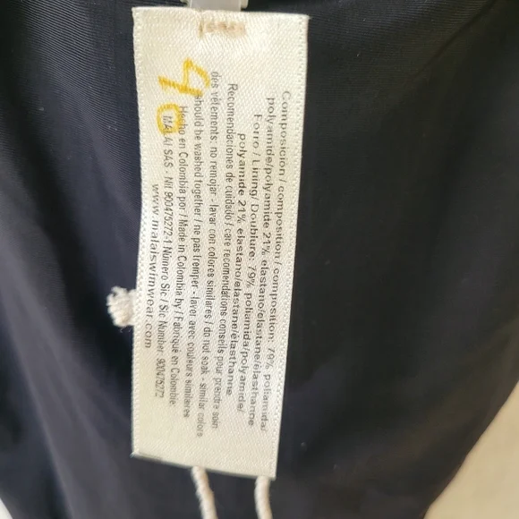 Malai Aslani One-piece Swimsuit Anthropologie Cutoutt Twist Small - Picture 13 of 16